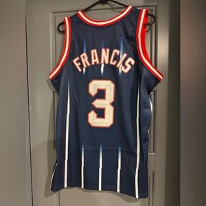 M&N Houston Rockets 99-00 Steve Francis Road Jersey Men’s Size Large